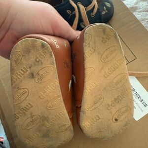 Brown Leather baby shoes
